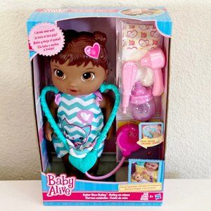 NEW Baby Alive Better now Bailey African American Interactive Doll Doctor Nurse